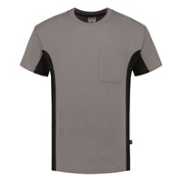 Tricorp workwear bi-colour uni t-shirt - grijs-zwart
